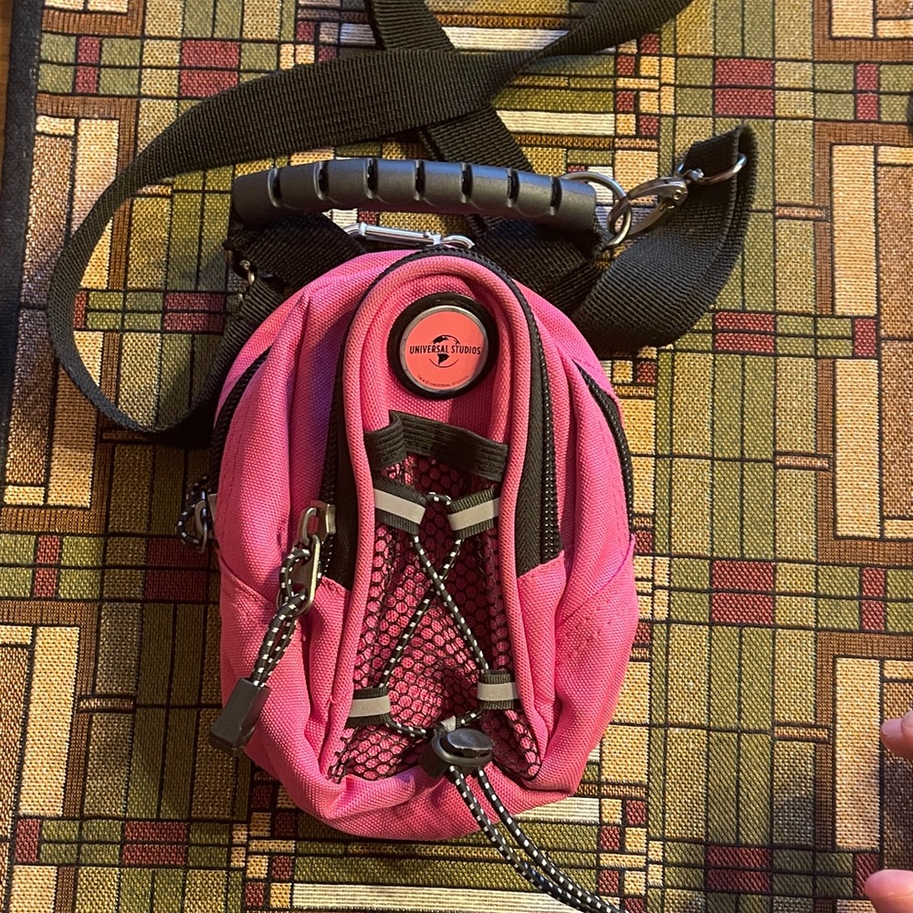 Pink Mini Crossbody Bag Universal  Studios